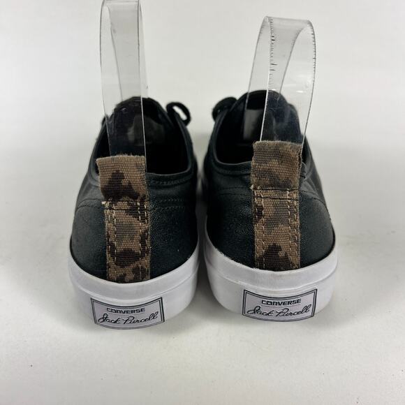 Converse Jack Purcell Sneakers Women's 6.5 Black Lace Up Running Shoes 151483C - Picture 7 of 10